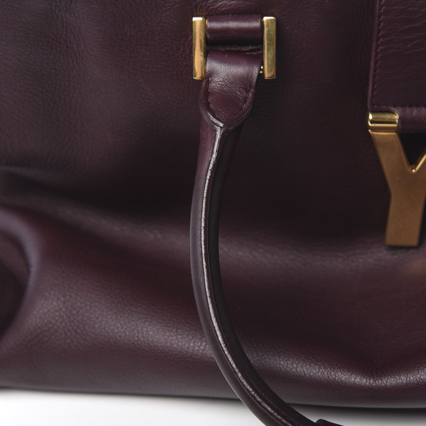 Calfskin Medium Classic Y Cabas Bordeaux