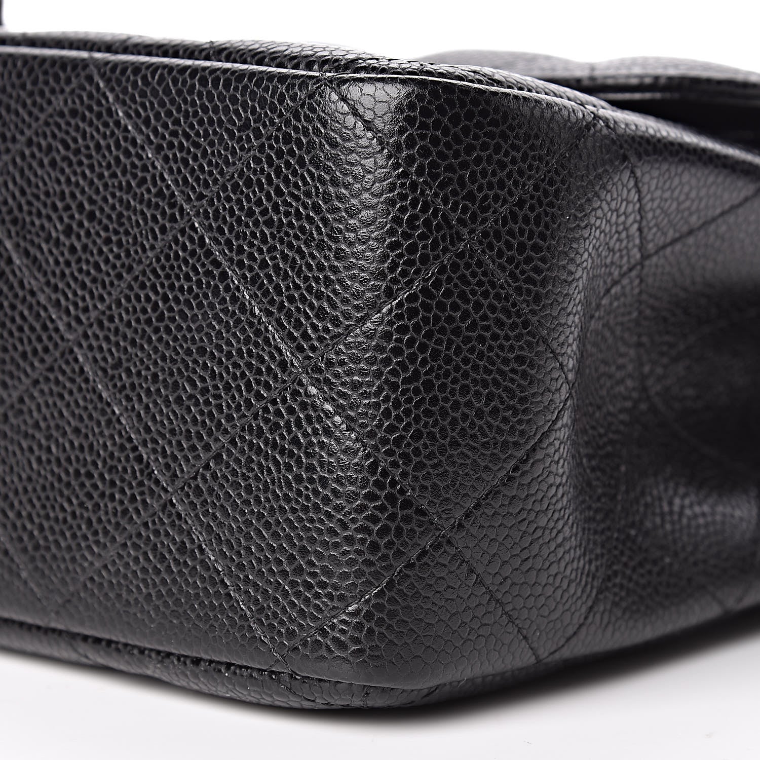 Chanel Caviar Quilted Jumbo Double Flap Black 13 of 13