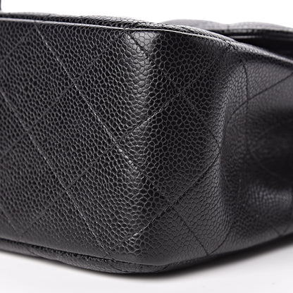 Chanel Caviar Quilted Jumbo Double Flap Black 13 of 13