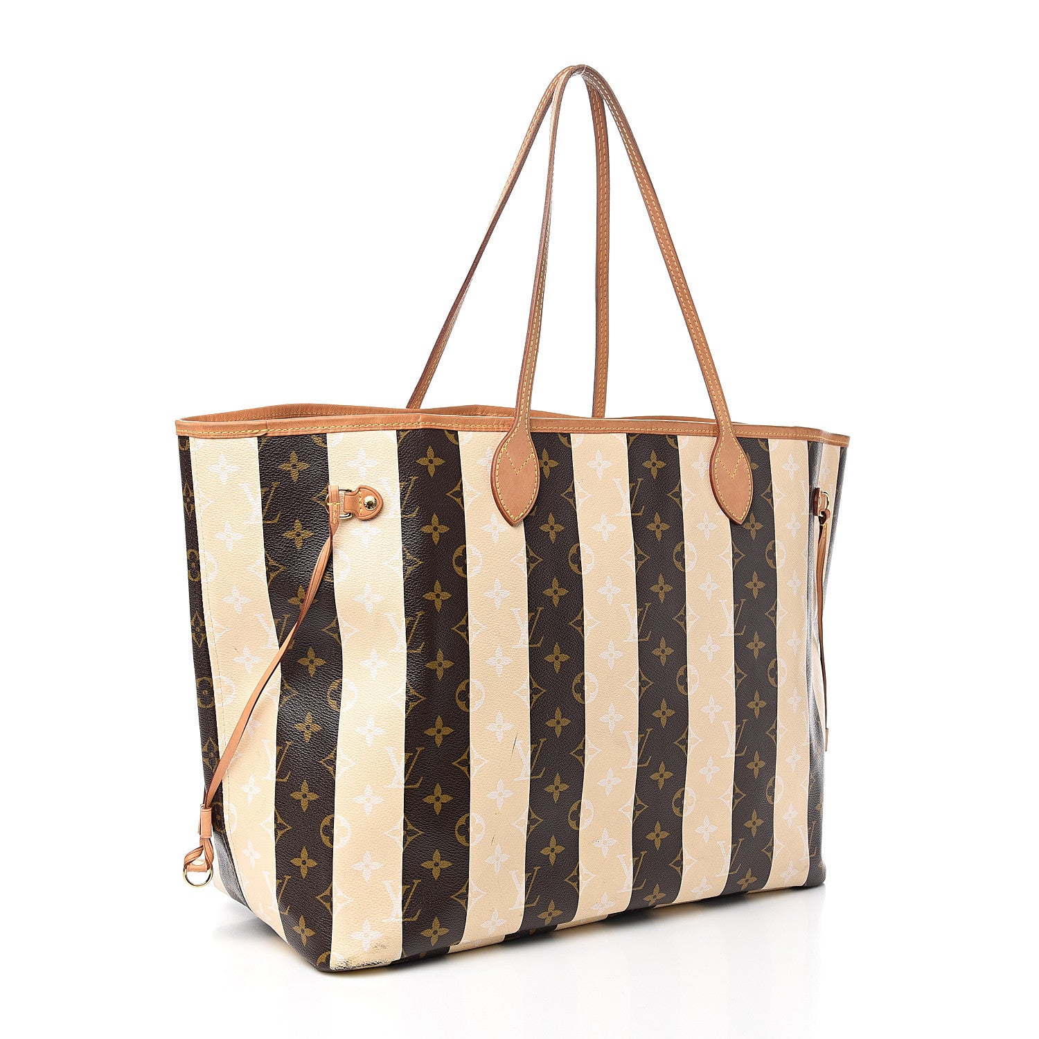 Louis Vuitton Monogram Rayures Neverfull GM 2 of 15