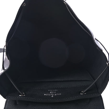 Louis Vuitton Calfskin Lockme Backpack Black 4 of 4