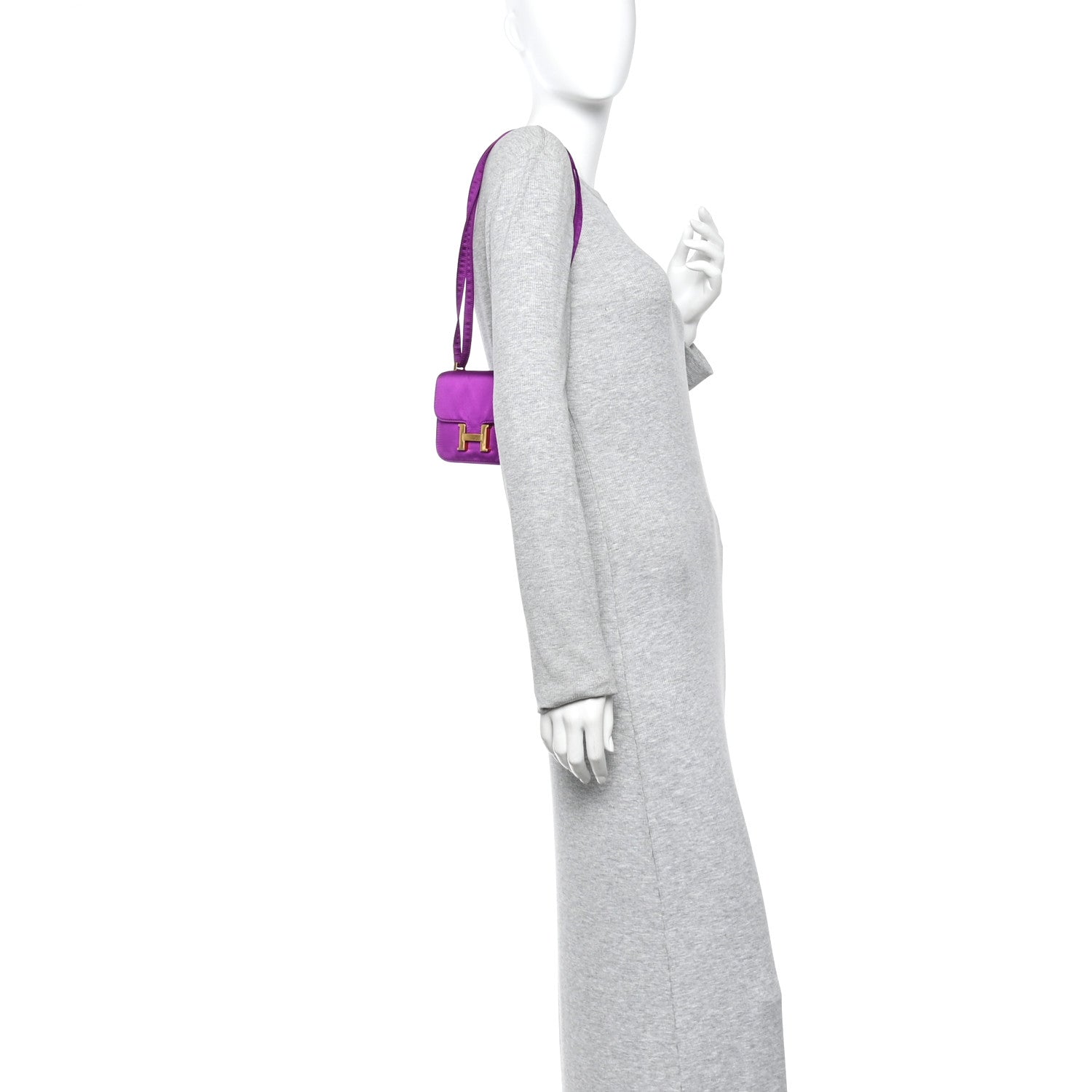 Hermes Satin Micro Constance 14 Ultraviolet 2 of 9