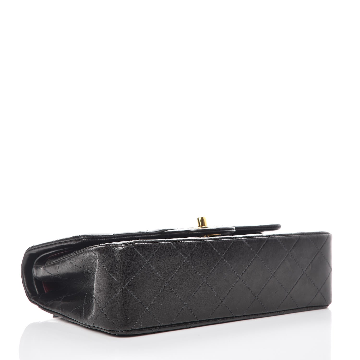 Chanel Lambskin Quilted Small Double Flap Black 5 of 14