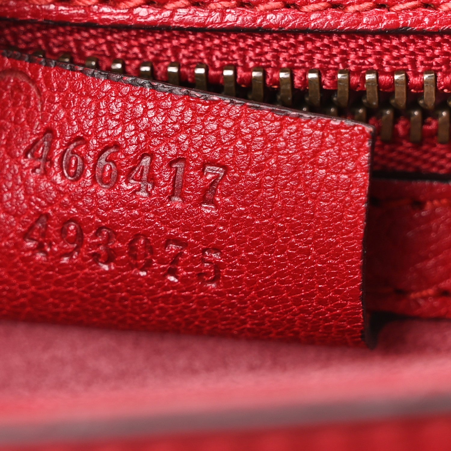 Gucci Calfskin Osiride Future Top Handle Bag Red 7 of 10
