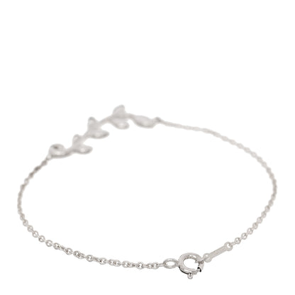 Tiffany Sterling Silver Paloma Picasso Olive Leaf Bracelet 2 of 4