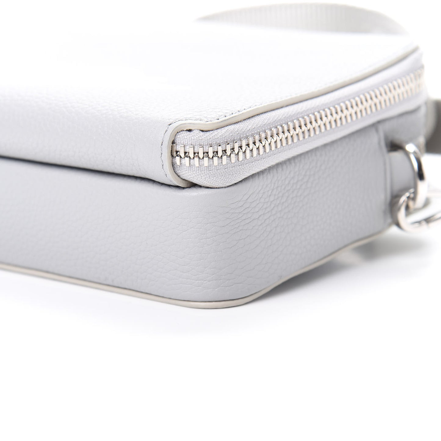 X AIR JORDAN Grained Calfskin Crossbody Grey