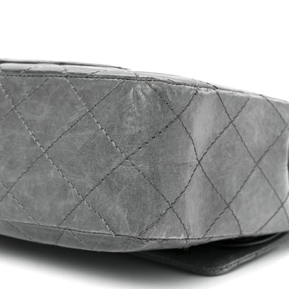 Chanel Aged Calfskin Quilted 50th Anniversary 2.55 Reissue 227 Flap Grey 13 of 13
