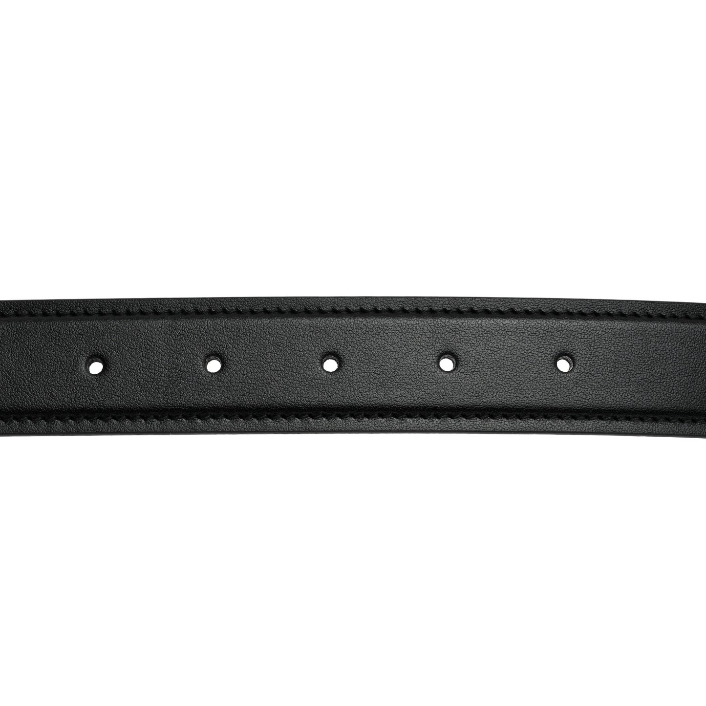 Ciny Lux Calfskin Blondie 30mm Belt 80 32 Black