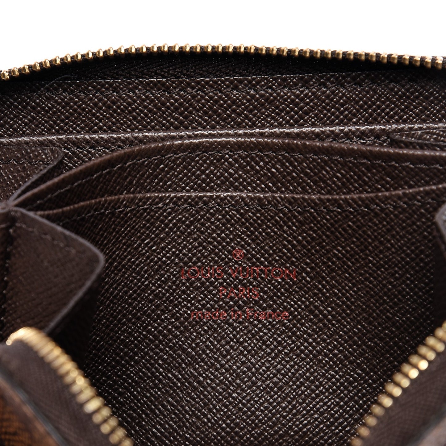 Damier Ebene Zippy Coin Purse