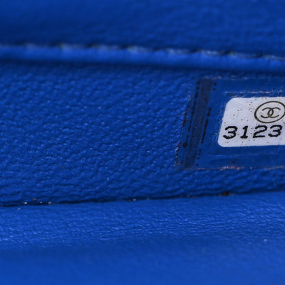 Chanel Lambskin Quilted Small Trendy CC Flap Dual Handle Bag Blue 7 of 11