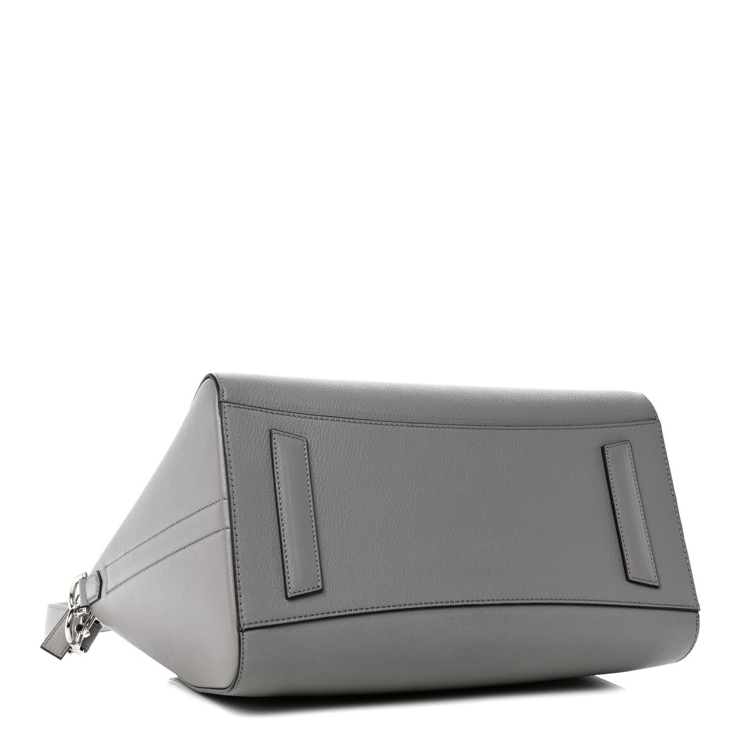 Sugar Goatskin Medium Antigona Light Grey