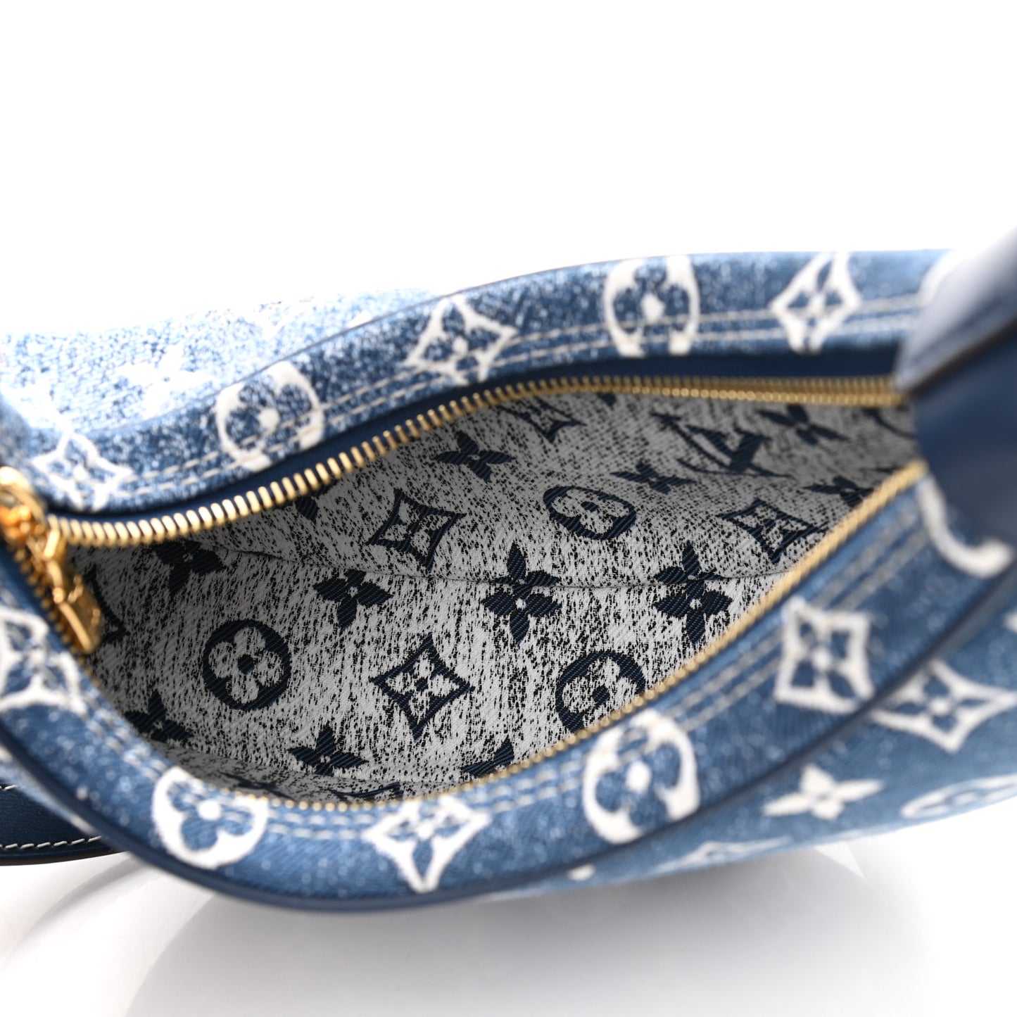 Monogram Jacquard Denim Loop Bleu