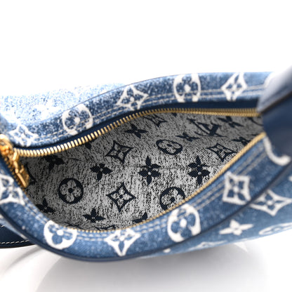 Louis Vuitton Monogram Jacquard Denim Loop Bleu 5 of 9