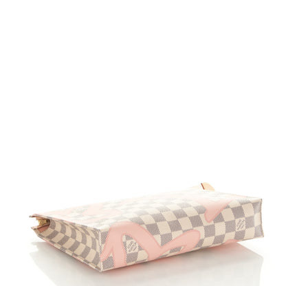 Louis Vuitton Damier Azur Tahitienne Toiletry Pouch 26 4 of 7