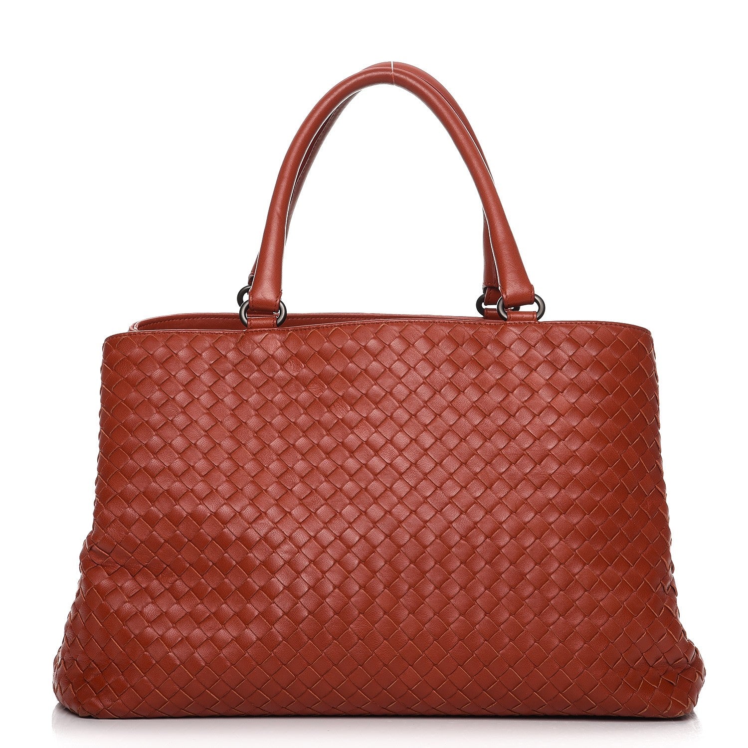 Bottega Veneta Nappa Intrecciato Milano Tote Brique 1 of 13
