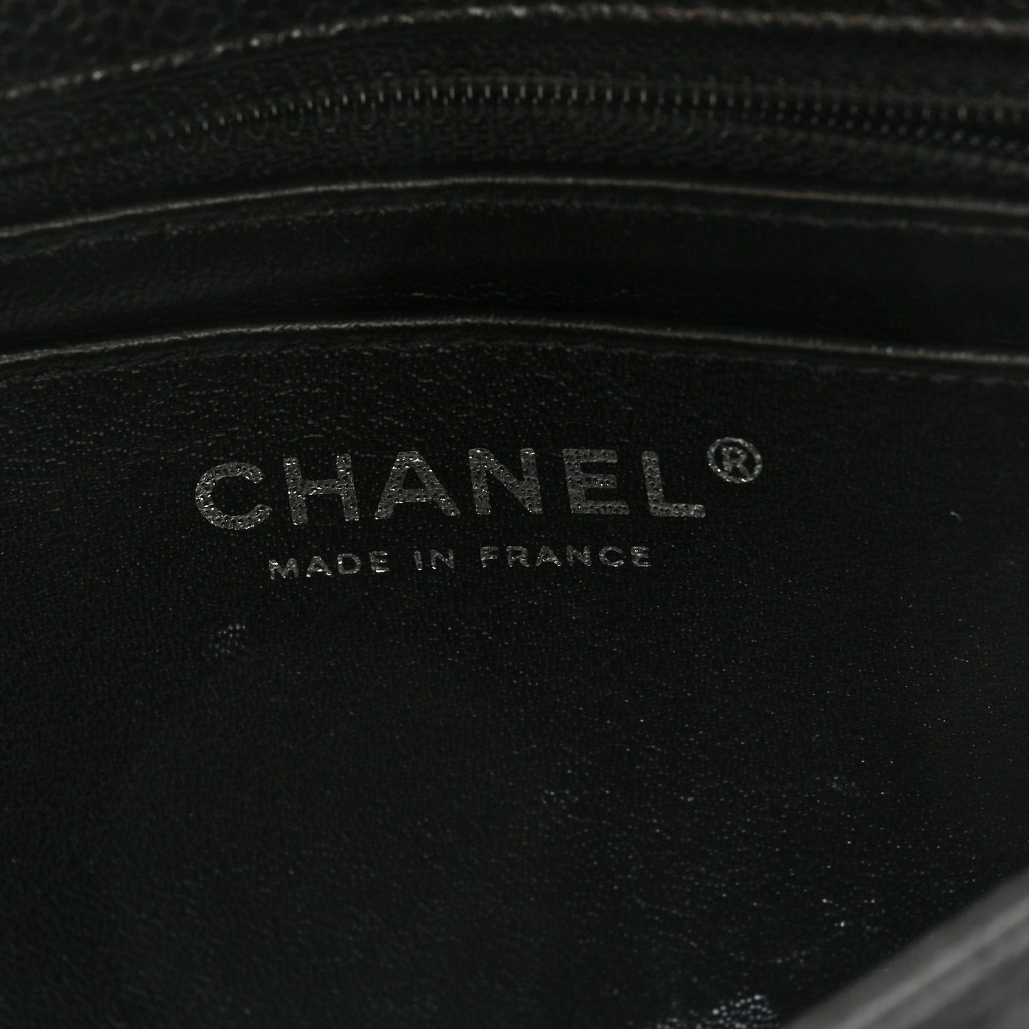 Caviar Quilted Mini Square Flap Black