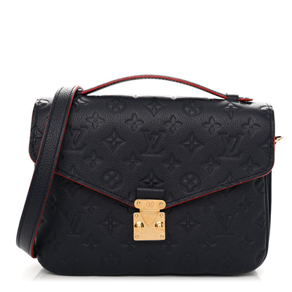 Louis Vuitton Empreinte Pochette Metis Marine Rouge 1 of 9
