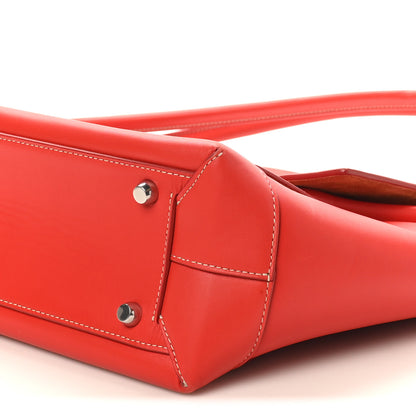 Bottega Veneta French Calfskin Maxi Intrecciato Medium Arco Red 9 of 9
