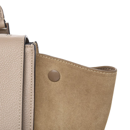 Celine Drummed Calfskin Suede Medium Trapeze Dune 7 of 10