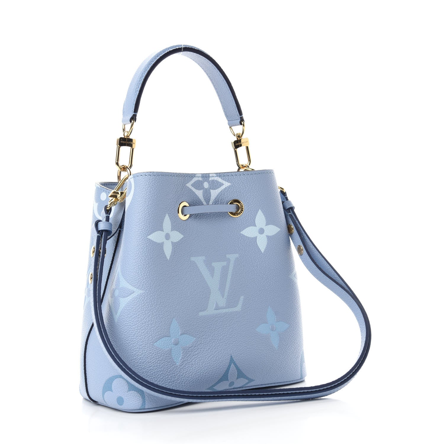 Louis Vuitton Empreinte Monogram Giant By The Pool Neonoe BB Summer Blue 3 of 10