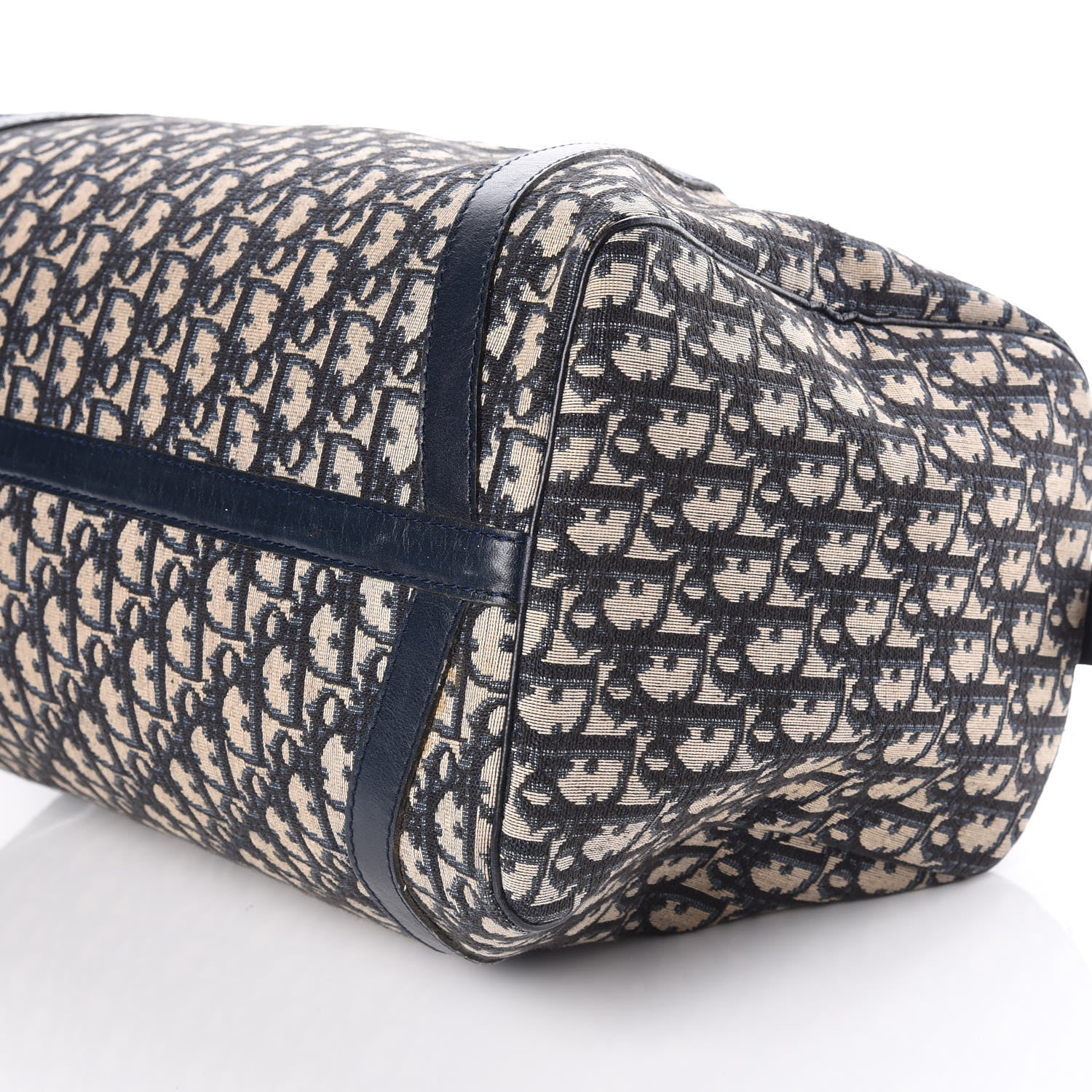 Christian Dior Monogram Duffle Navy Blue 6 of 12