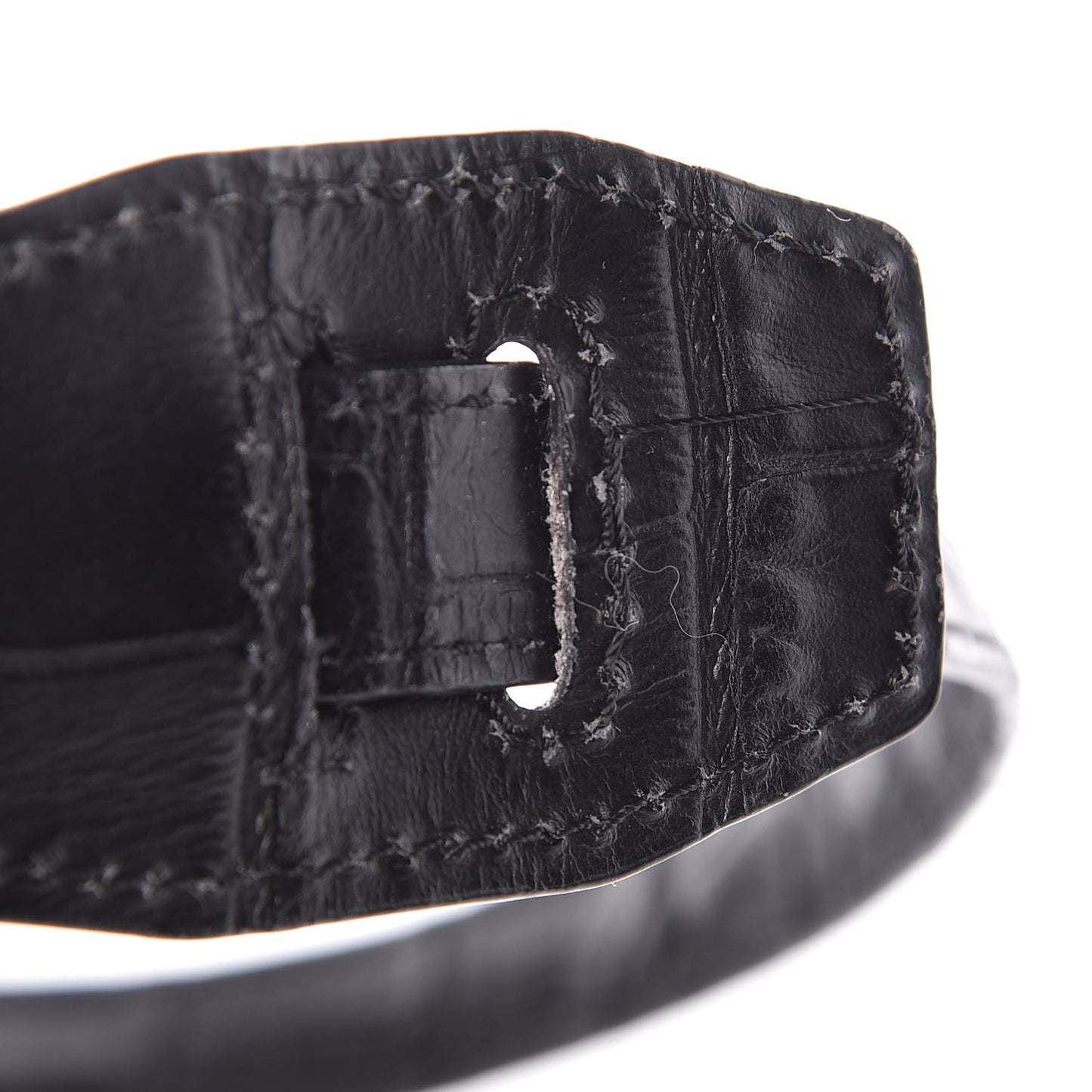 3.1 Calf Hair Calfskin Crocodile Embossed Medium Pashli Satchel Antique Grey Olive