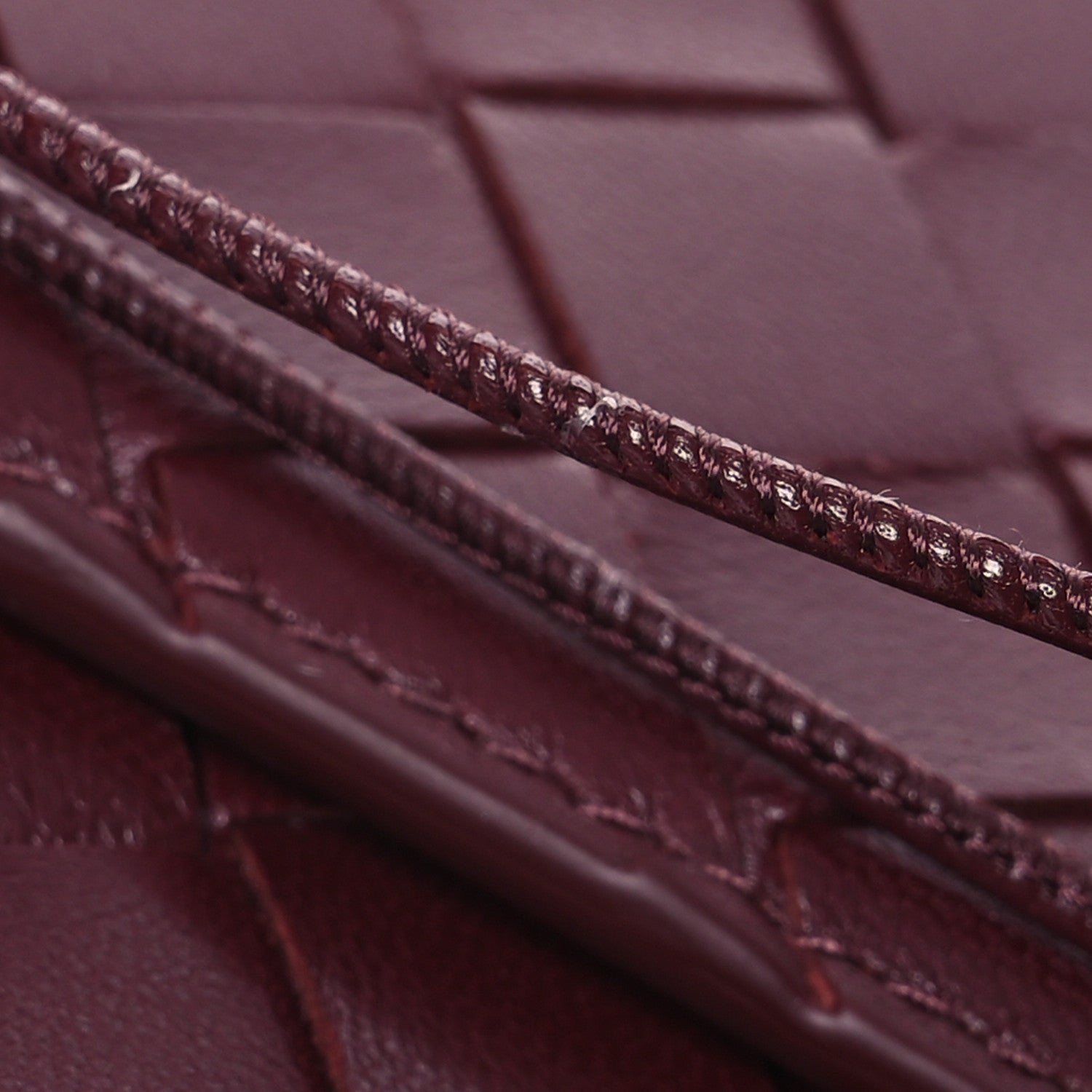 Bottega Veneta Nappa Intrecciato Long Andiamo Top Handle Clutch Barolo 12 of 12