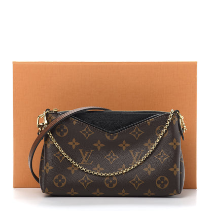Louis Vuitton Monogram Pallas Clutch Black 11 of 11
