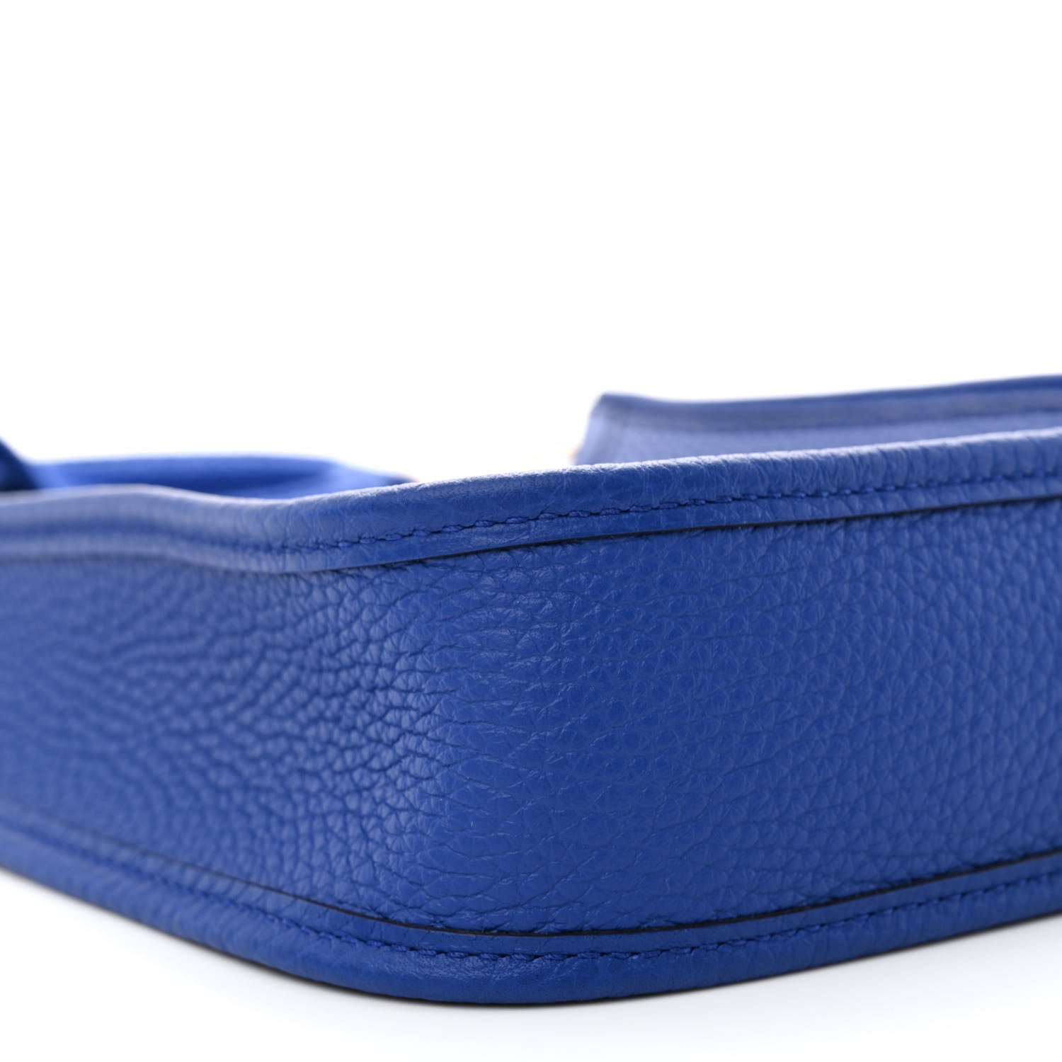 Hermes Taurillon Clemence Evelyne TPM Bleu Royal 9 of 11