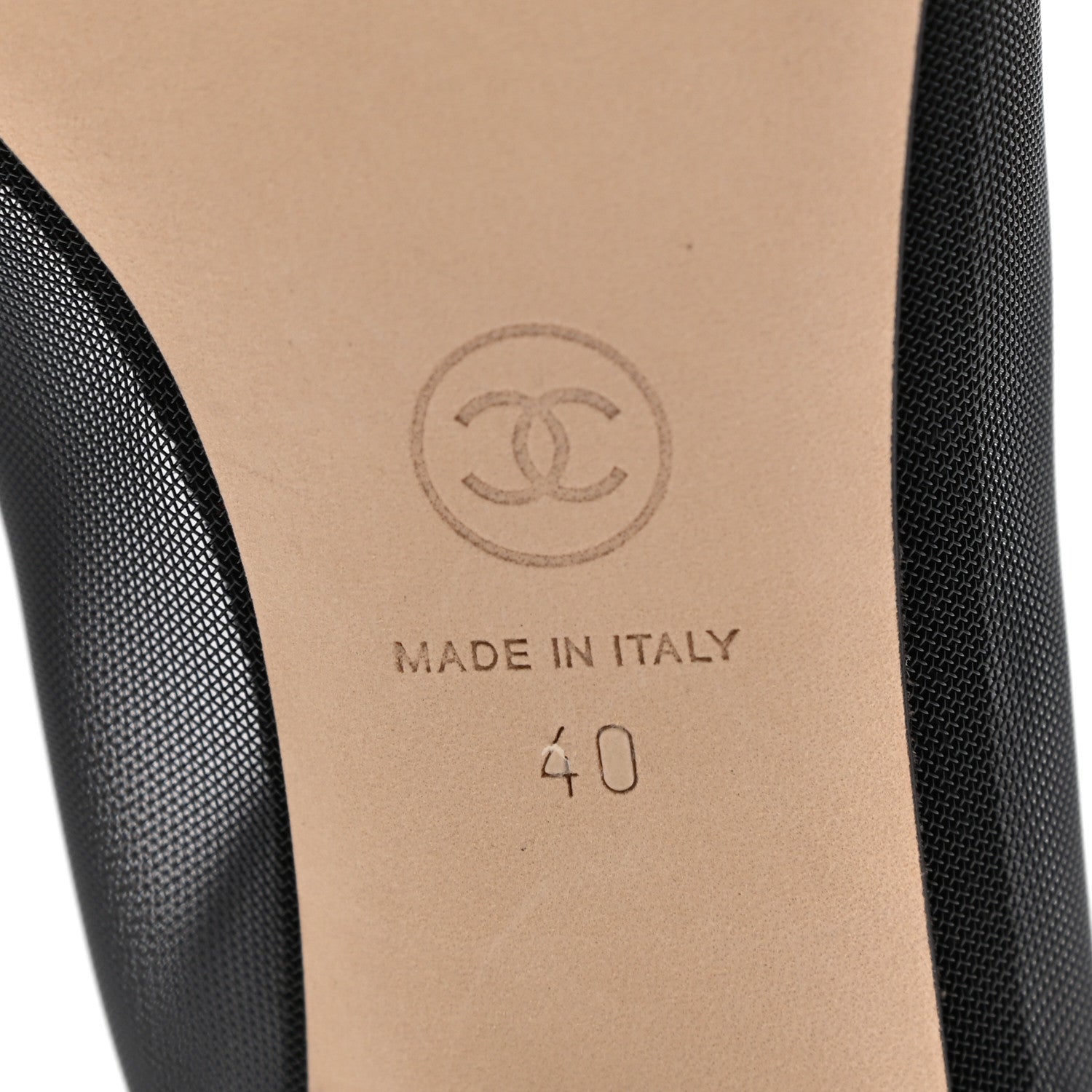 Chanel Mesh Suede Cap Toe Embellished Short Boots 40 Black 6 of 9