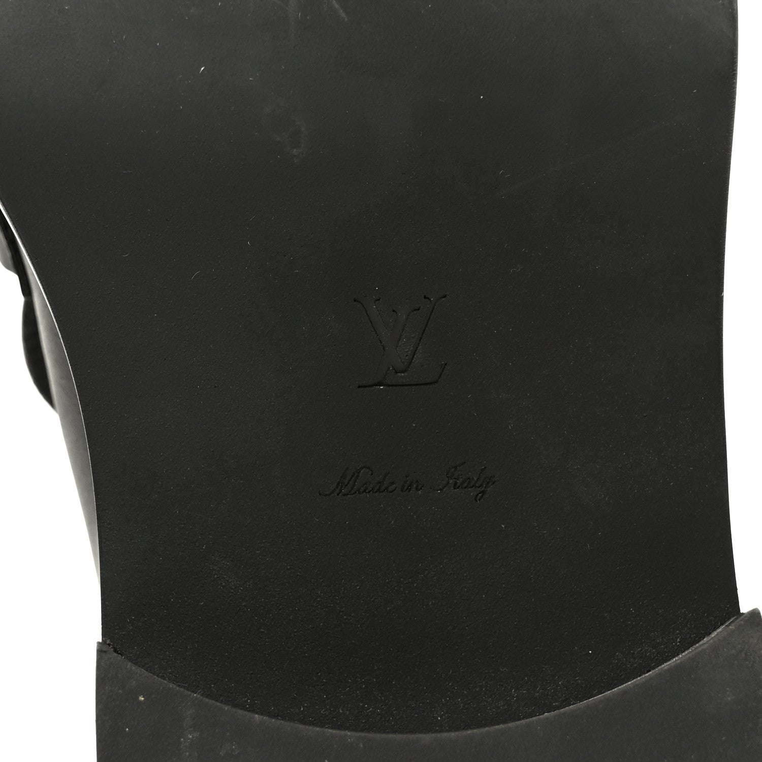 Louis Vuitton Calfskin Oversized Chain Academy Loafers 40 Black 8 of 9