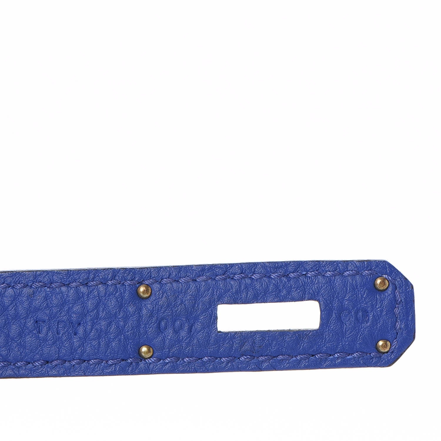 Hermes Togo Birkin 35 Bleu Electrique 15 of 33