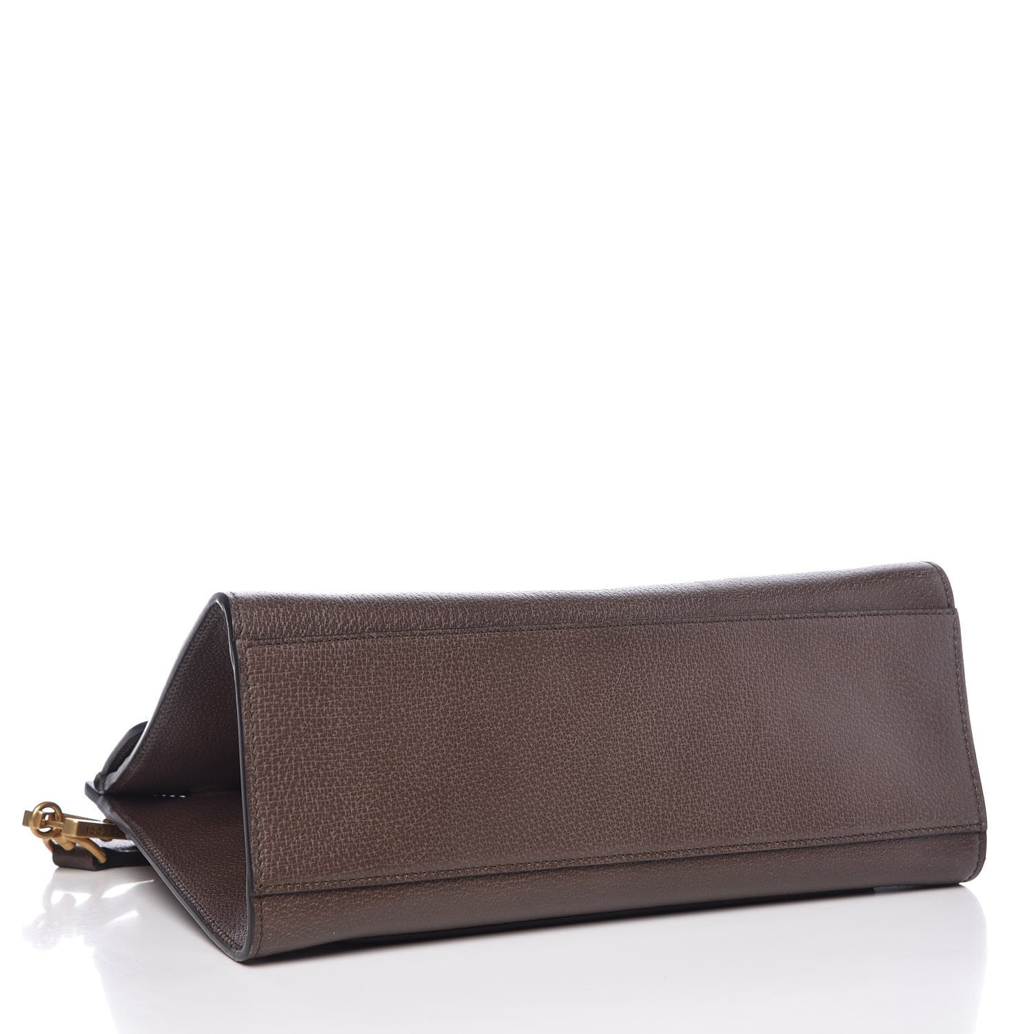 Gucci Textured Calfskin Web Crystal Butterfly Stripe Medium Totem Top Handle Bag New Acero 5 of 14