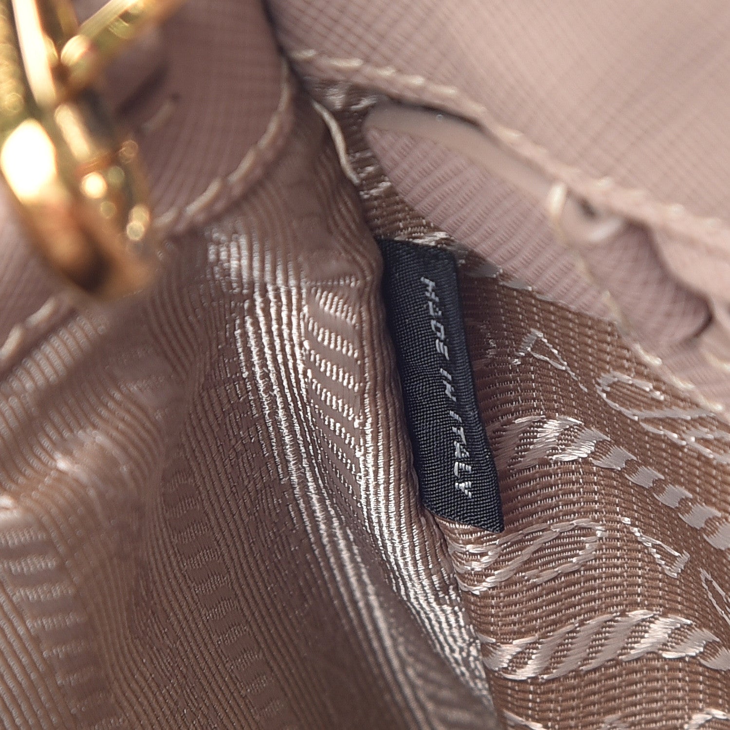 Prada Saffiano Mini Galleria Double Zip Tote Cammeo 9 of 17