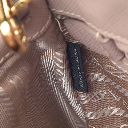 Prada Saffiano Mini Galleria Double Zip Tote Cammeo 9 of 17