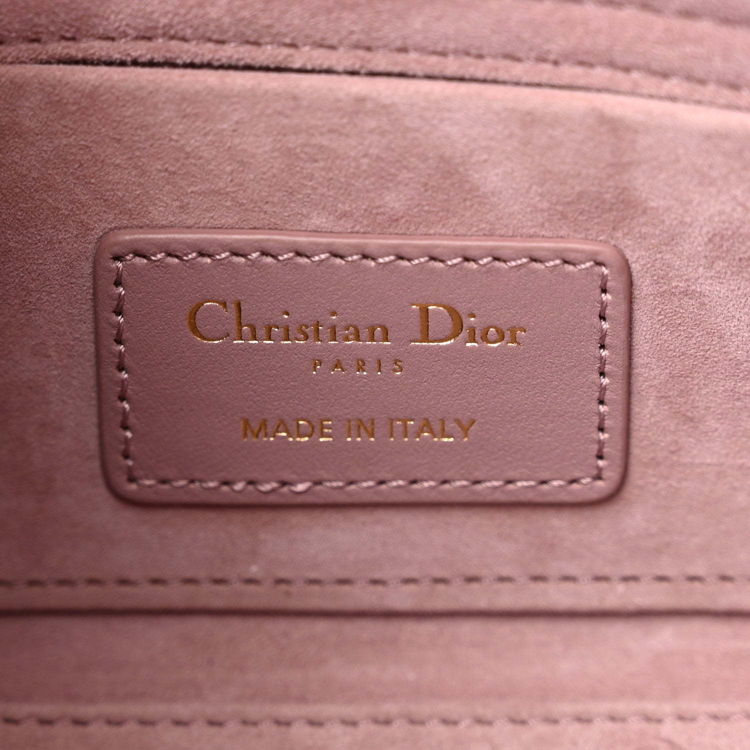 Christian Dior Lambskin Cannage Small Lady D-Joy Peony Pink 6 of 12