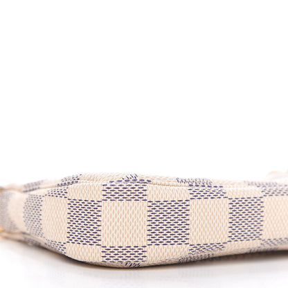 Louis Vuitton Damier Azur Mini Pochette Accessories 5 of 9