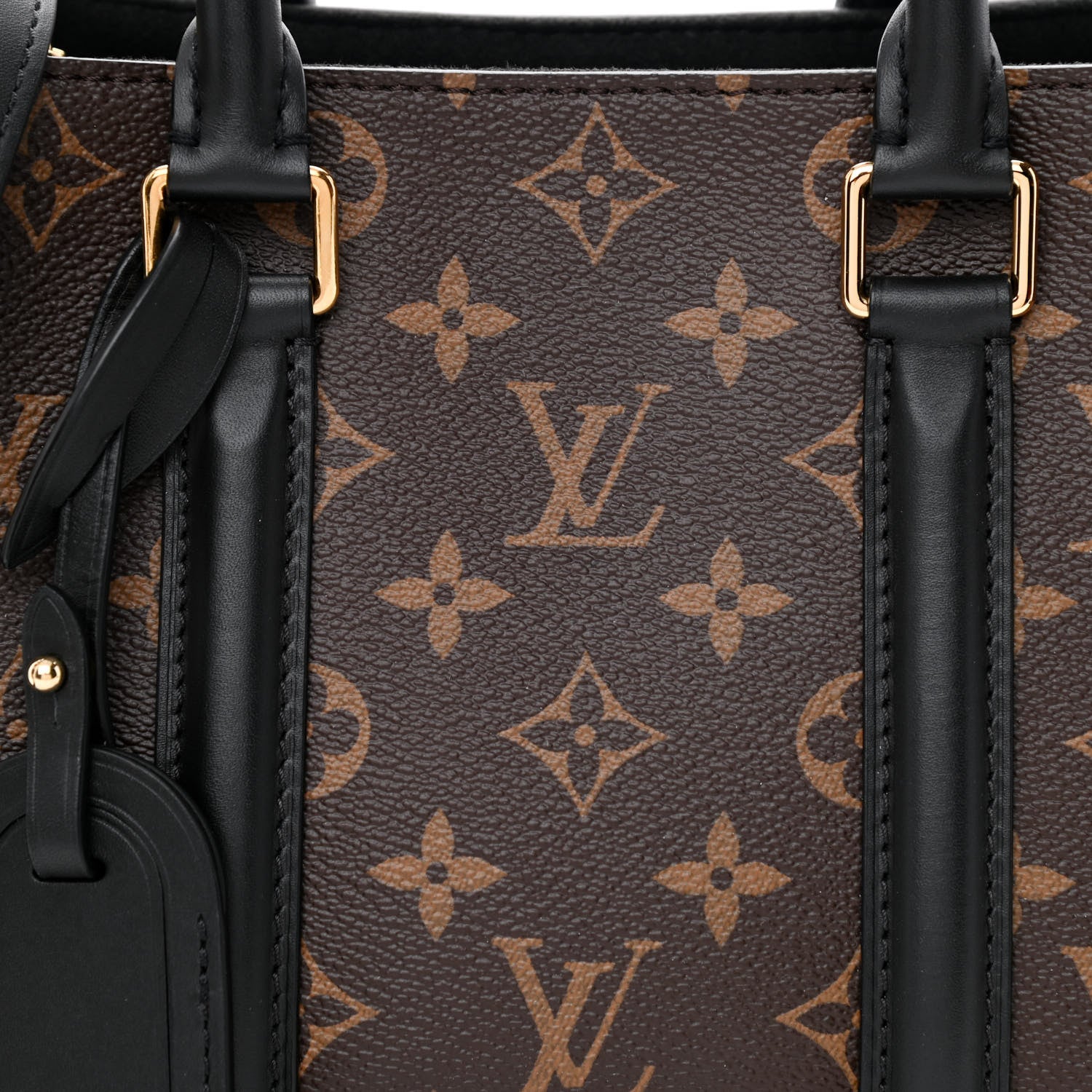 Louis Vuitton Monogram Soufflot BB Black 7 of 9