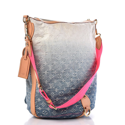 Louis Vuitton Denim Sunburst PM Messenger Blue 3 of 8