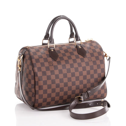 Louis Vuitton Damier Ebene Speedy Bandouliere 30 4 of 8