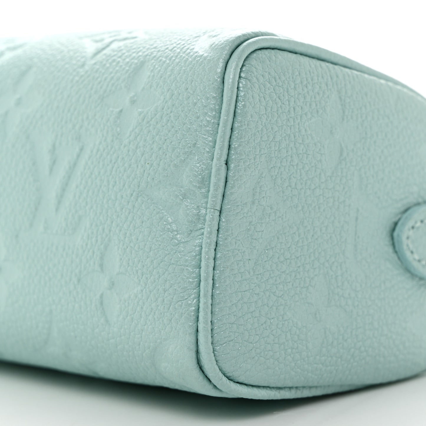 Empreinte Monogram Nano Speedy Pearly Lagoon Turquoise