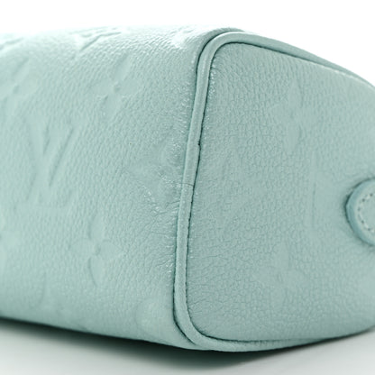 Louis Vuitton Empreinte Monogram Nano Speedy Pearly Lagoon Turquoise 9 of 9