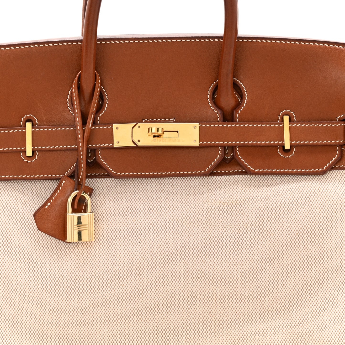 Toile Barenia HAC Birkin 32 Fauve