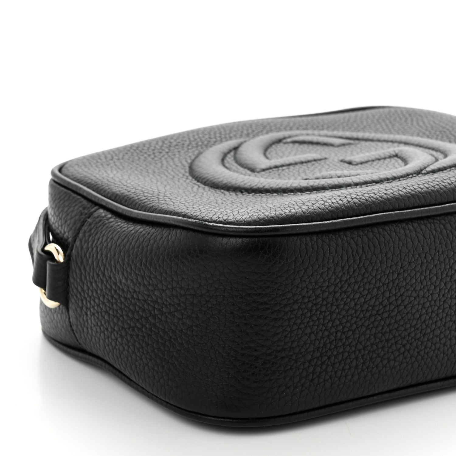 Gucci Pebbled Calfskin Small Soho Disco Bag Black 9 of 10