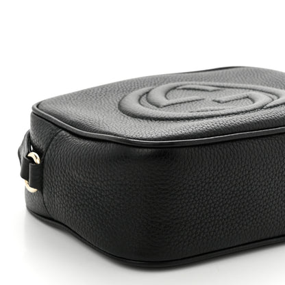 Gucci Pebbled Calfskin Small Soho Disco Bag Black 9 of 10