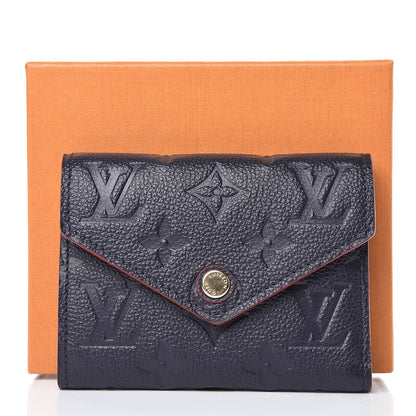 Louis Vuitton Empreinte Victorine Wallet Marine Rouge 8 of 8