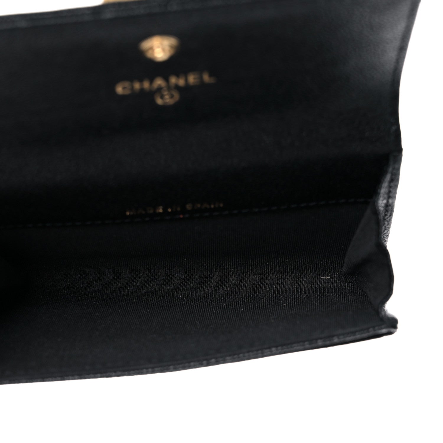 Chanel Caviar Quilted Boy Flap Card Holder Black 5 of 8