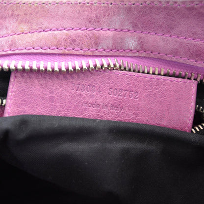 Balenciaga Agneau Canvas Floral Giant 21 Silver Hardware City Magenta 9 of 12