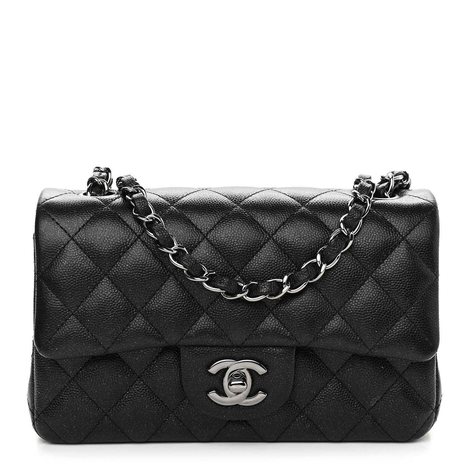 Chanel Caviar Quilted Mini Rectangular Flap Black 1 of 9