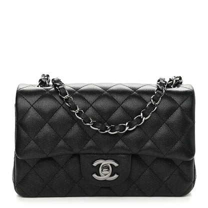 Chanel Caviar Quilted Mini Rectangular Flap Black 1 of 9
